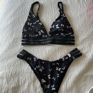 Blue butterfly bikini🦋